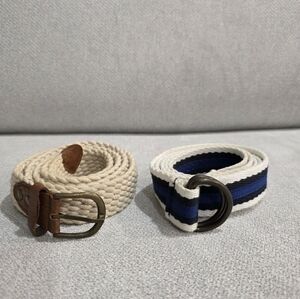 Men's Belt In Woven Fabric
